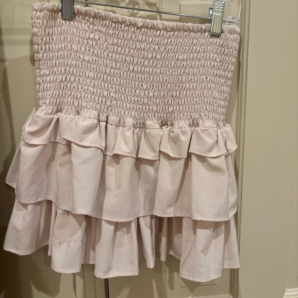 FAVLUX SIZE SMALL IVORY SKIRT
